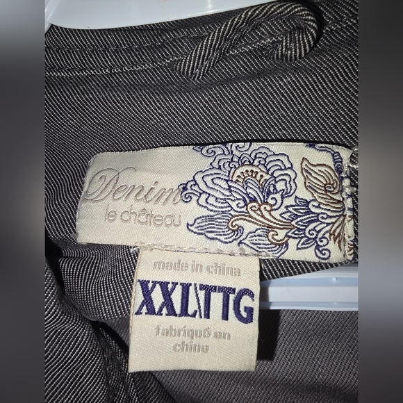 Vintage Le Chateau Denim Jacket - Picture 2 of 5